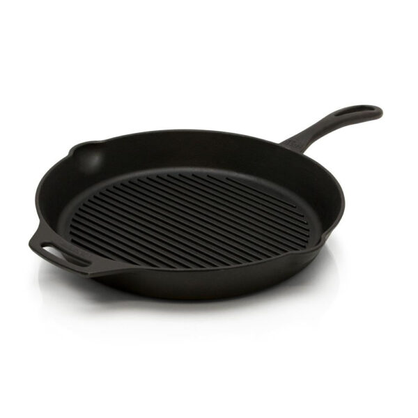 Grill-Feuerpfanne mit Stiel Black - 35 cm