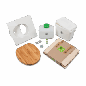 EasyLoo Trenntoilette Bausatz weiß