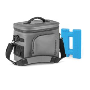Kühltasche mit Kühlakku Grau - 8 Liter