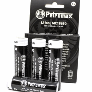 Akku 18650 4x Pack - 13.800 mAh Black