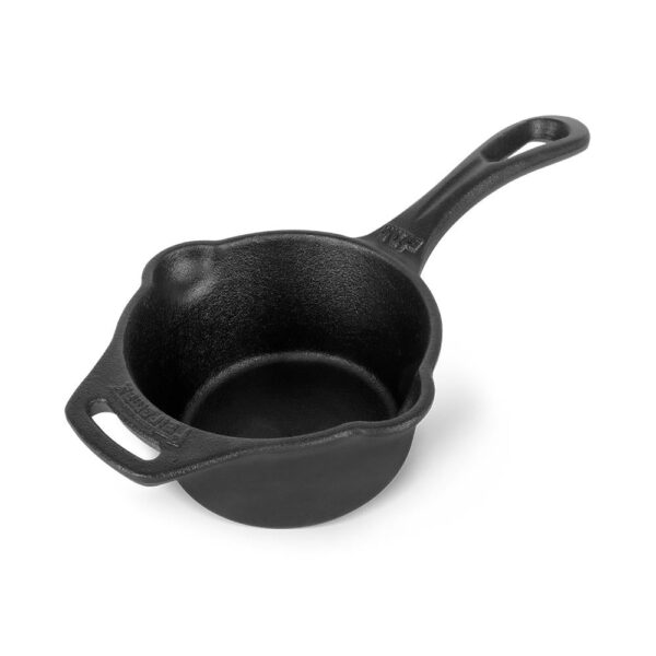 Gusseiserner Saucentopf Black