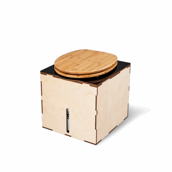 EasyLoo Trockentrenntoilette schwarz