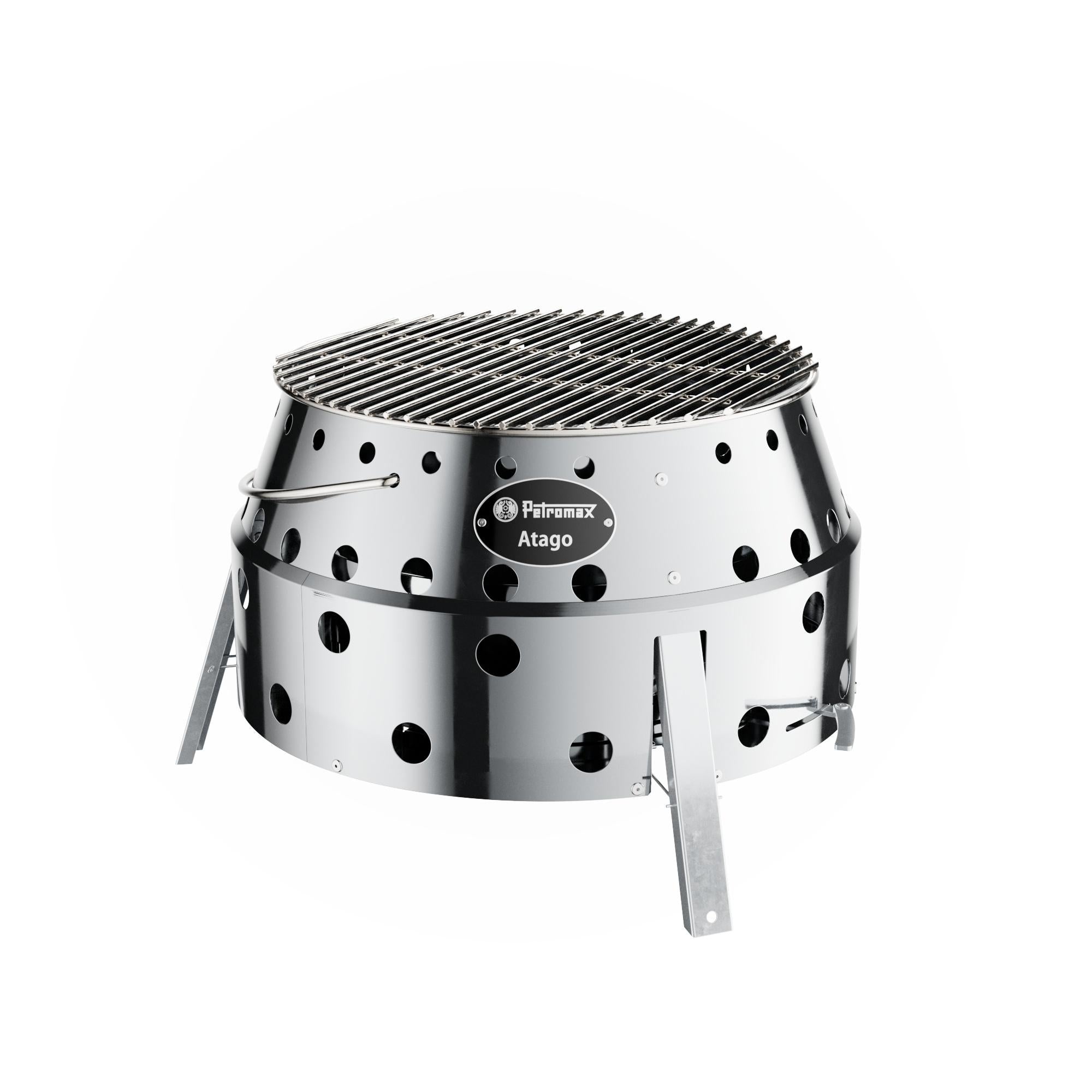 Atago Grill Grau