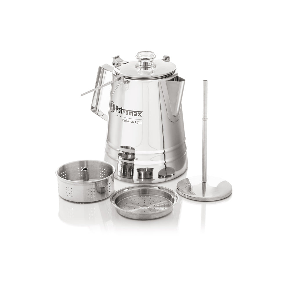 Perkolator Perkomax aus Edelstahl Edelstahl - 1,5 Liter 1 Perkolator Perkomax aus Edelstahl Edelstahl - 1