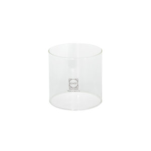 Glas Durchmesser 120 mm x 120 mm klar