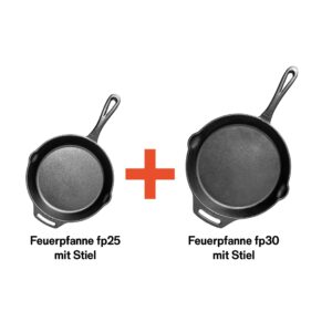 Pfannen-Set (FP25-T & FP30-T) Schwarz