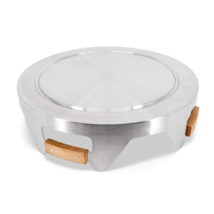 Deckel für Feuertonne Pyron Edelstahl