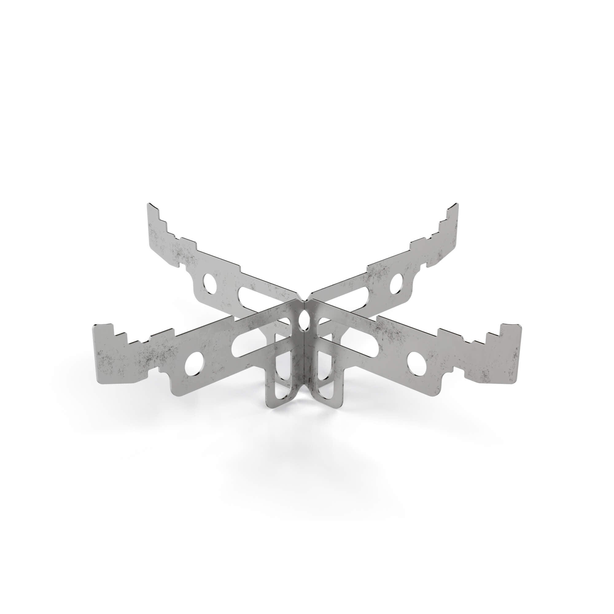 Universalkreuz für PX-Feuerstellen Stahlgrau