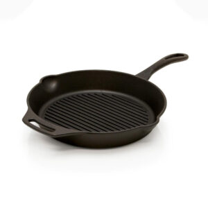 Grill-Feuerpfanne mit Stiel Black - 30 cm