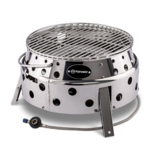Atago Gasgrill Silber