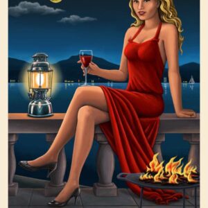 Blechschild Mehrfarbig