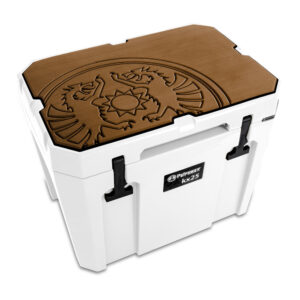 Haft-Auflage Kühlbox Braun